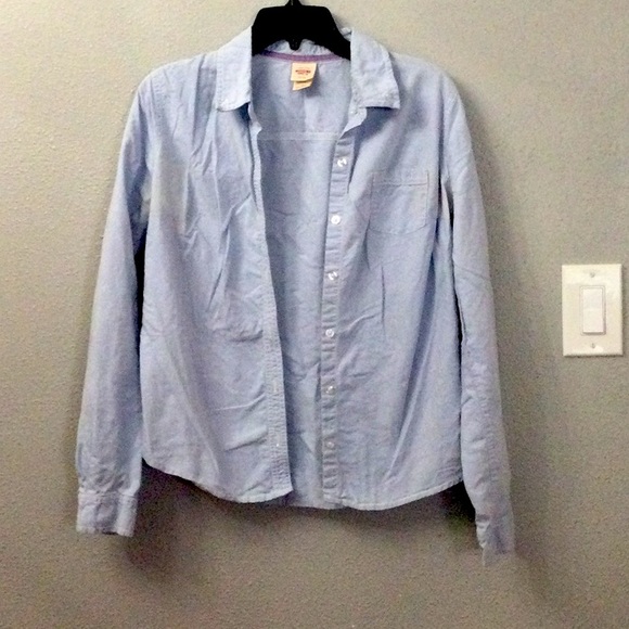 Mossimo Supply Co. Tops - Mossimo denim button up sz L